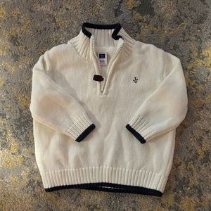 Janie and Jack boys pullover sweater size 6-12 mos